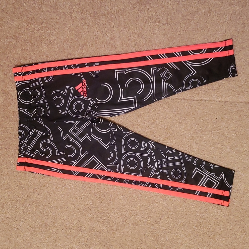 Adidas Girls Graphic Leggings